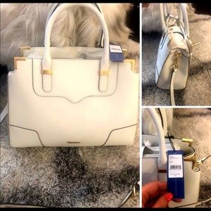 Rebecca Minkoff White Leather Handbag